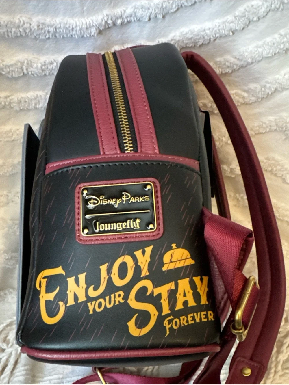 Disney Parks 2026 Loungefly Tower Of Terror Lenticular Backpack Bag NWT